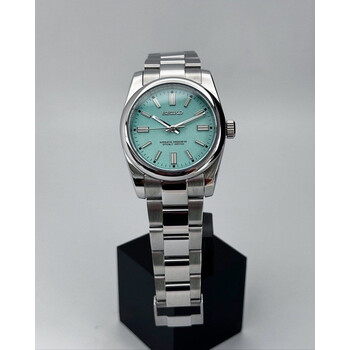 Custom Seiko Mod • Turquoise Green Oyster Perpetual • 36mm
